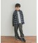 『150サイズあり』ネルチェックオーバーサイズシャツ(KIDS)