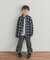 『150サイズあり』ネルチェックオーバーサイズシャツ(KIDS)