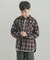 『150サイズあり』ネルチェックオーバーサイズシャツ(KIDS)