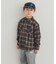 『150サイズあり』ネルチェックオーバーサイズシャツ(KIDS)