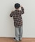 『150サイズあり』ネルチェックオーバーサイズシャツ(KIDS)