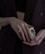 SMELLY so’　round crystal ring