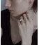 SMELLY so’　round crystal ring