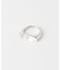 SMELLY so’　round crystal ring