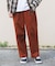 『WEB限定』ウェビングベルトコーデュロイトラウザー 26AW