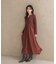 『WEB限定』キーネックドッキングワンピース