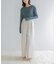 タックデザインパンツ