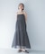 MARILYN MOON　SHEER TIERED DRESS