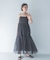 MARILYN MOON　SHEER TIERED DRESS