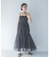 MARILYN MOON　SHEER TIERED DRESS