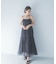 MARILYN MOON　SHEER TIERED DRESS