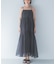 MARILYN MOON　SHEER TIERED DRESS