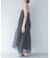 MARILYN MOON　SHEER TIERED DRESS