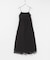 MARILYN MOON　SHEER TIERED DRESS
