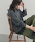 ダブルフェイス裾レースプルオーバー 26AW