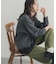 ダブルフェイス裾レースプルオーバー 26AW