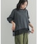 ダブルフェイス裾レースプルオーバー 26AW