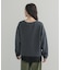ダブルフェイス裾レースプルオーバー 26AW