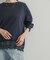 ダブルフェイス裾レースプルオーバー 26AW