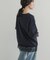 ダブルフェイス裾レースプルオーバー 26AW