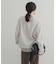 ダブルフェイス裾レースプルオーバー 26AW