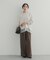 ダブルフェイス裾レースプルオーバー 26AW