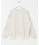 ダブルフェイス裾レースプルオーバー 26AW