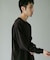 『XLサイズ／WEB限定』コーデュロイタッチクルーネックロングスリーブ Tシャツ