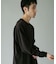 『XLサイズ／WEB限定』コーデュロイタッチクルーネックロングスリーブ Tシャツ