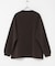 『XLサイズ／WEB限定』コーデュロイタッチクルーネックロングスリーブ Tシャツ