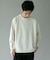 『XLサイズ／WEB限定』コーデュロイタッチクルーネックロングスリーブ Tシャツ