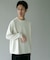 『XLサイズ／WEB限定』コーデュロイタッチクルーネックロングスリーブ Tシャツ
