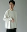 『XLサイズ／WEB限定』コーデュロイタッチクルーネックロングスリーブ Tシャツ