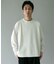 『XLサイズ／WEB限定』コーデュロイタッチクルーネックロングスリーブ Tシャツ