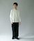 『XLサイズ／WEB限定』コーデュロイタッチクルーネックロングスリーブ Tシャツ