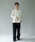 『XLサイズ／WEB限定』コーデュロイタッチクルーネックロングスリーブ Tシャツ