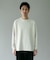 『XLサイズ／WEB限定』コーデュロイタッチクルーネックロングスリーブ Tシャツ