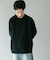 『XLサイズ／WEB限定』コーデュロイタッチクルーネックロングスリーブ Tシャツ