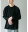 『XLサイズ／WEB限定』コーデュロイタッチクルーネックロングスリーブ Tシャツ