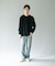 『XLサイズ／WEB限定』コーデュロイタッチクルーネックロングスリーブ Tシャツ