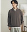 『洗濯可』ウールブレンドスキッパーニット