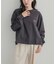 GrowOrganic 刺しゅうロングスリーブTシャツ