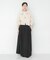 new basic　CLEAN VOLUME SKIRT