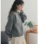 『一部WEB限定カラー』ニットZIPブルゾン