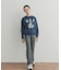 『150サイズ』『別注』Champion×DOORS　アニマルプリント SWEATSHIRTS(KIDS)