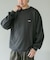 GROW ORGANIC スウェットロングスリーブTシャツ