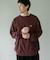 GROW ORGANIC スウェットロングスリーブTシャツ