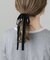 ベロアロングリボンヘアカフ