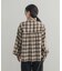 フリルネックチェックブラウス 26AW