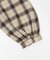 フリルネックチェックブラウス 26AW
